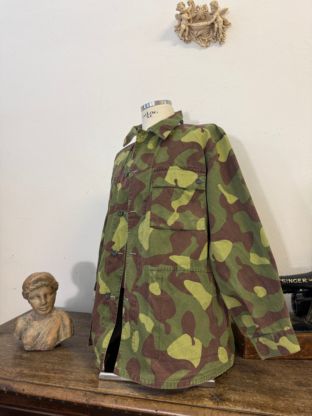 Vintage 60’s Rare Finnish Camo Jacket “L/XL”