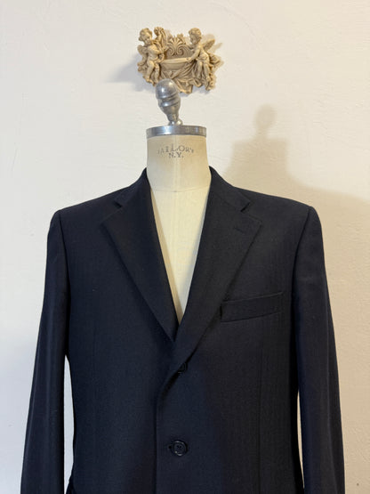 Vintage Wool Blazer Blu Navy “L”