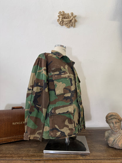 Vintage Ripstop Woodland Us Army Jacket “L”