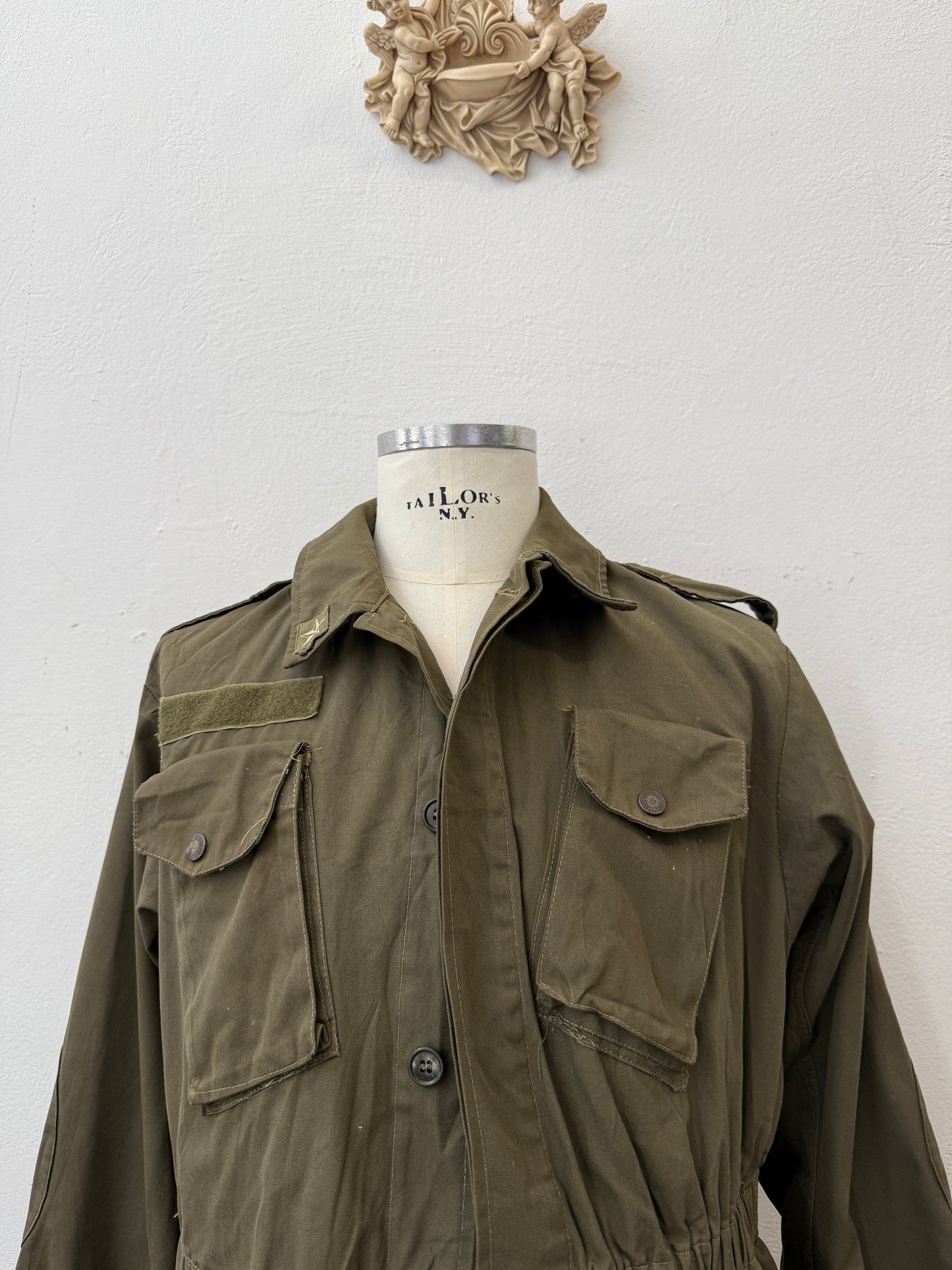 Vintage 80’s Italian Army Jacket “M”