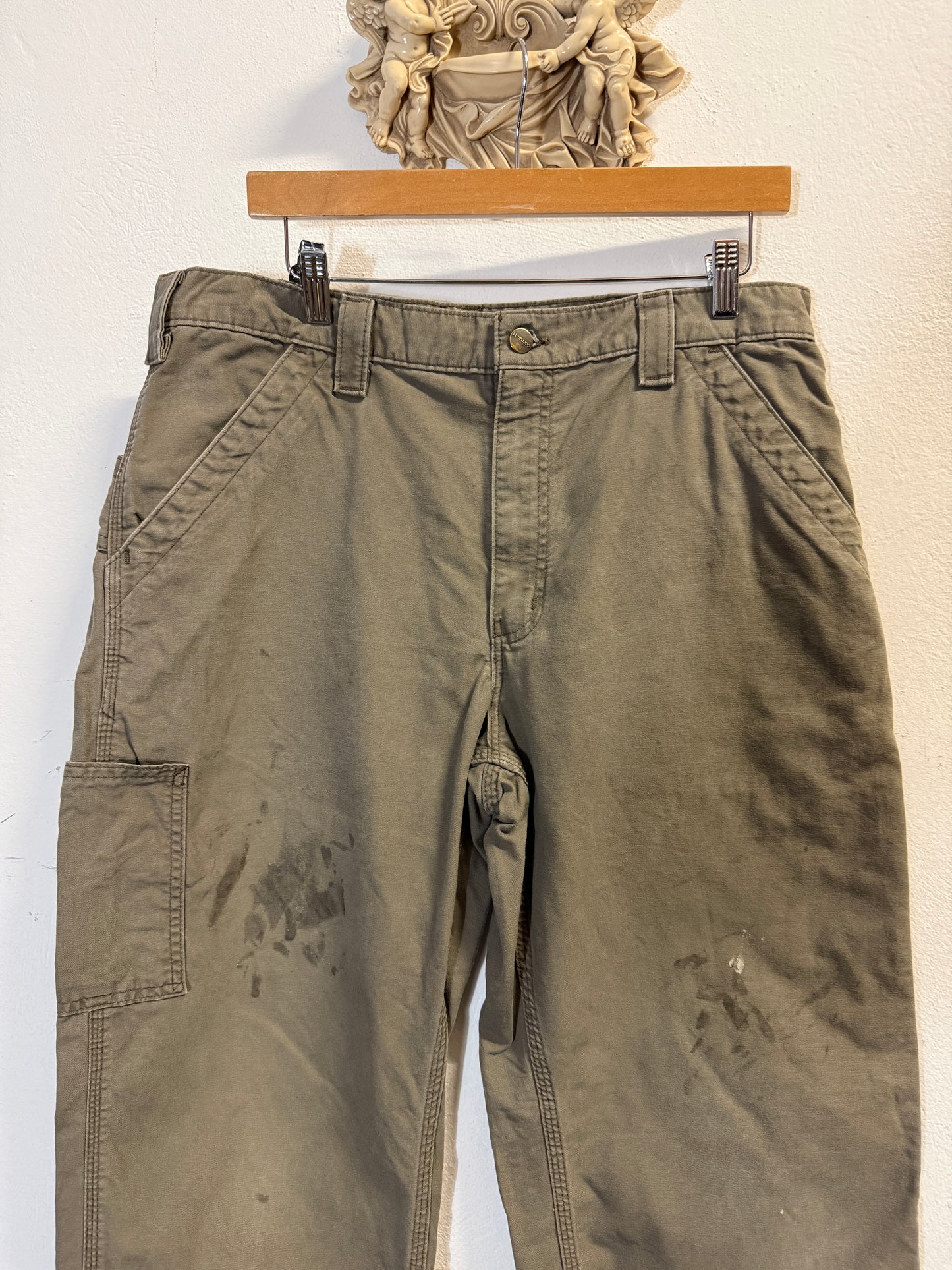 Vintage Grey Work Pants Carhartt “W34 L30”