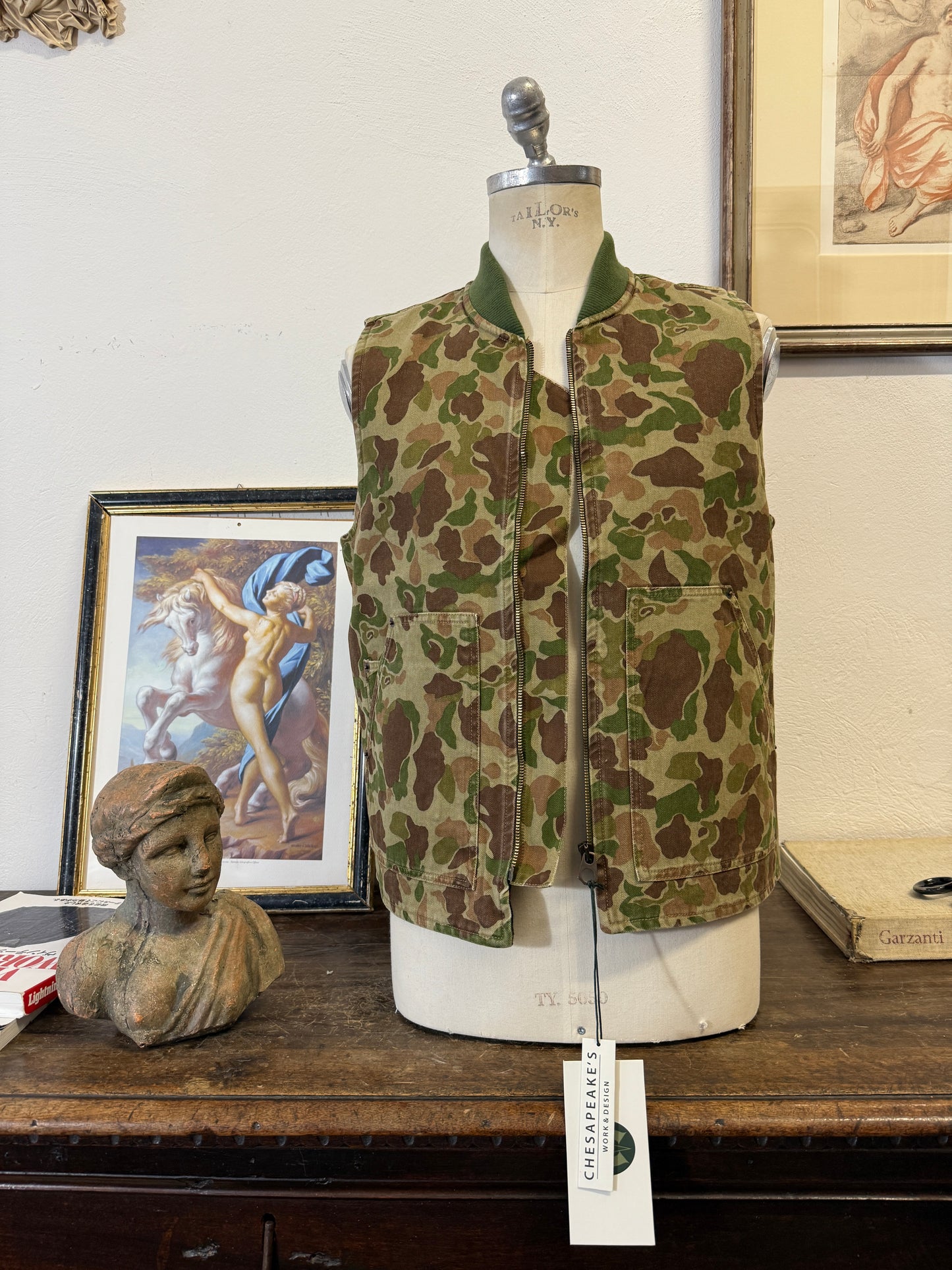 Work Vest Canvas Pasadena Duck Camo - Chesapeake’s