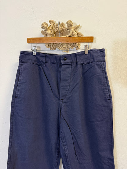 Vintage 80’s Italian Navy Pants “W36”