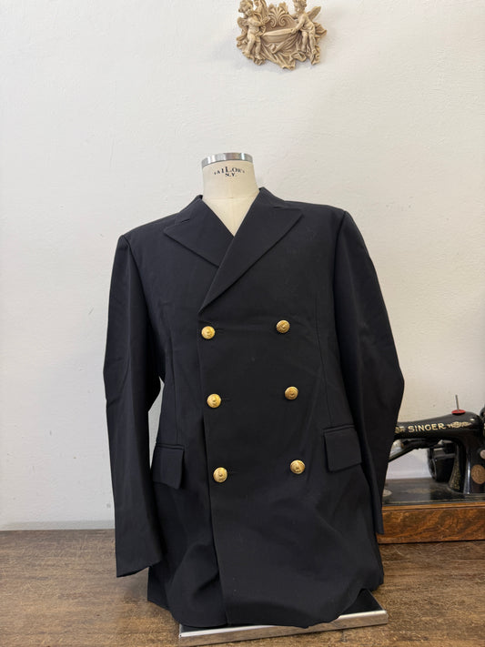 Vintage 90s Guardia di Finanza Double-Breasted Jacket “XL”