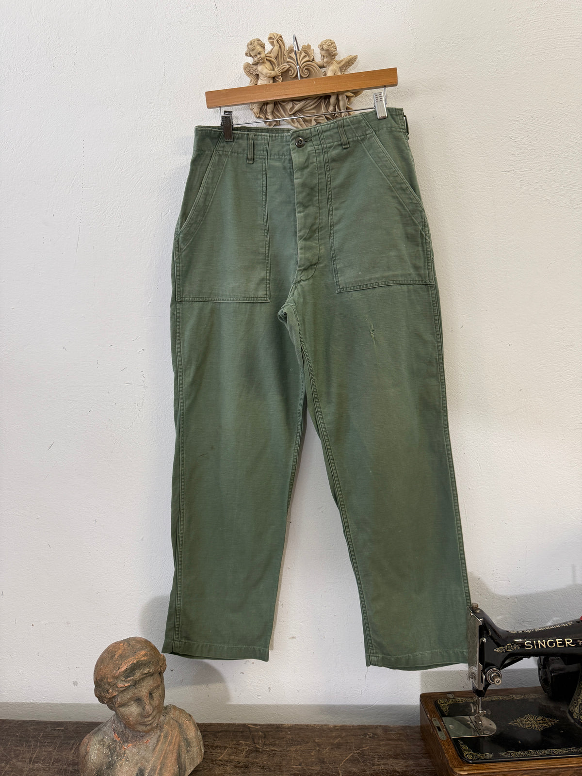Vintage Og 107 Us Army Fatigue Pants “W32”