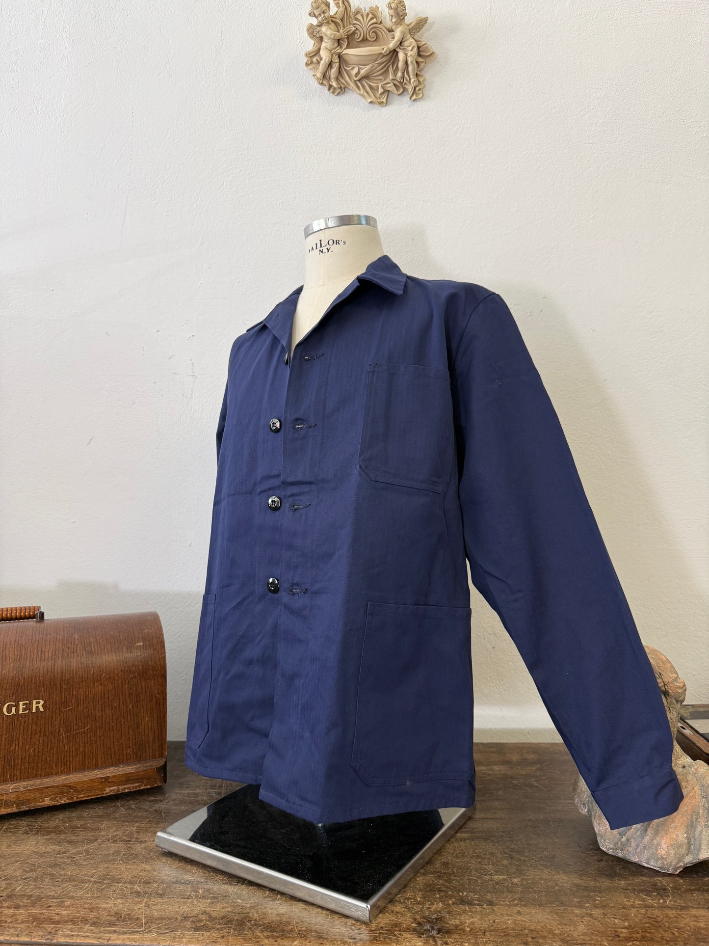 Vintage 90’s German Army Work Jacket HBT “L”