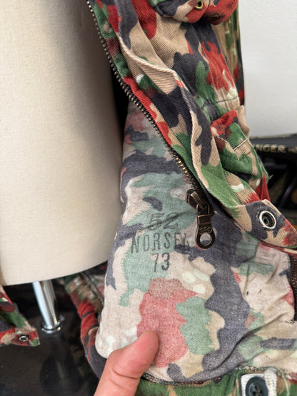 Vintage Swiss Army Camo Jacket M70 “L”