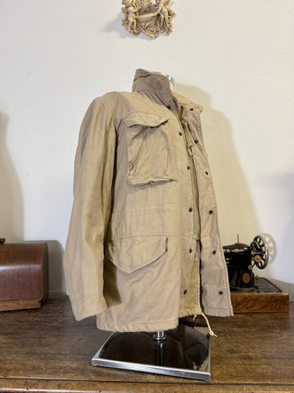 Vintage Khaki Field Jacket M65 Us Army  “M”