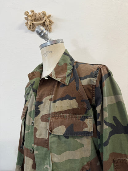 Vintage Woodland Jacket Us Army “M”