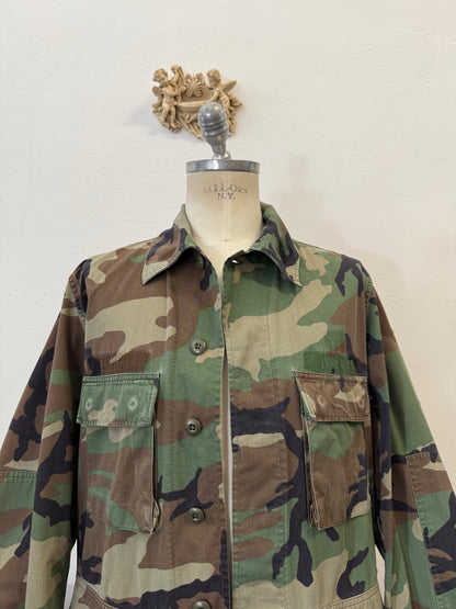 Vintage Woodland Jacket Us Army “L”