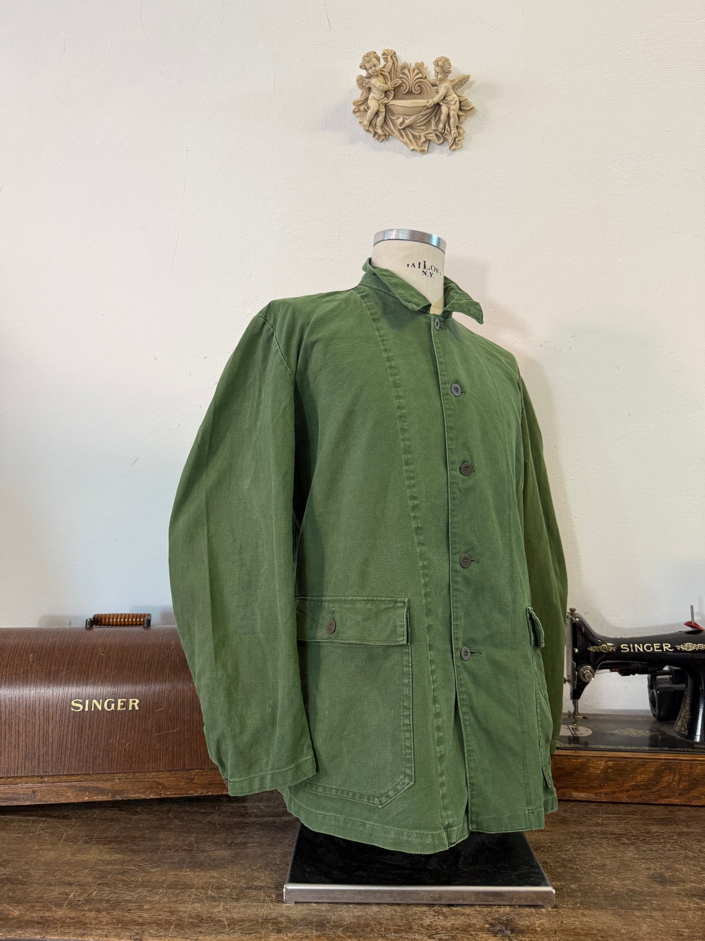 Vintage 70’s Swedish Army Jacket “L”