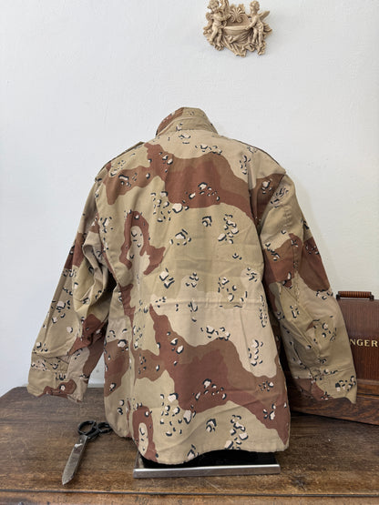 Desert Camo Field Jacket M65 Made in Usa “XL”