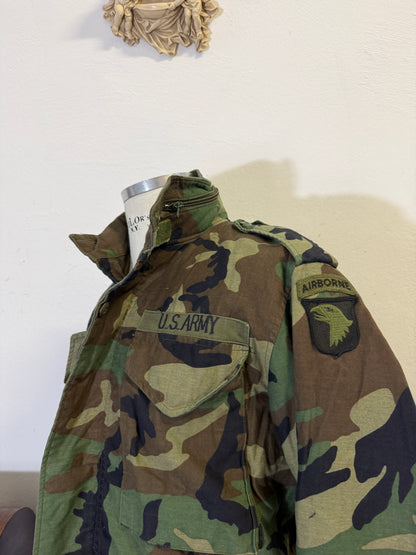 Vintage Woodland Field Jacket M65 Us Army “S”