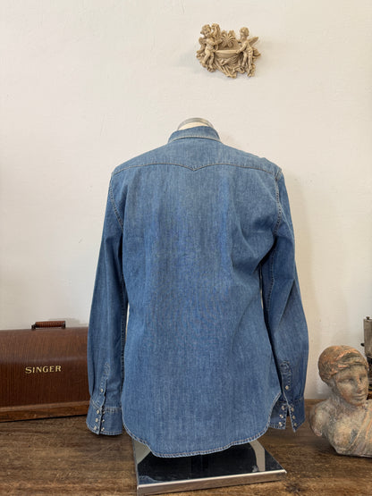 Western “Jeckerson” Denim Shirt - S, M, L