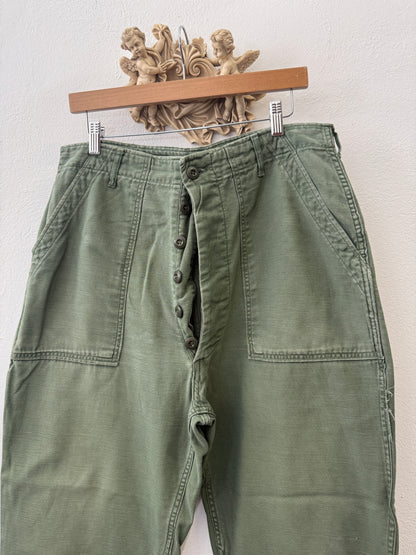 Vintage Og 107 Us Army Fatigue Pants “W33”