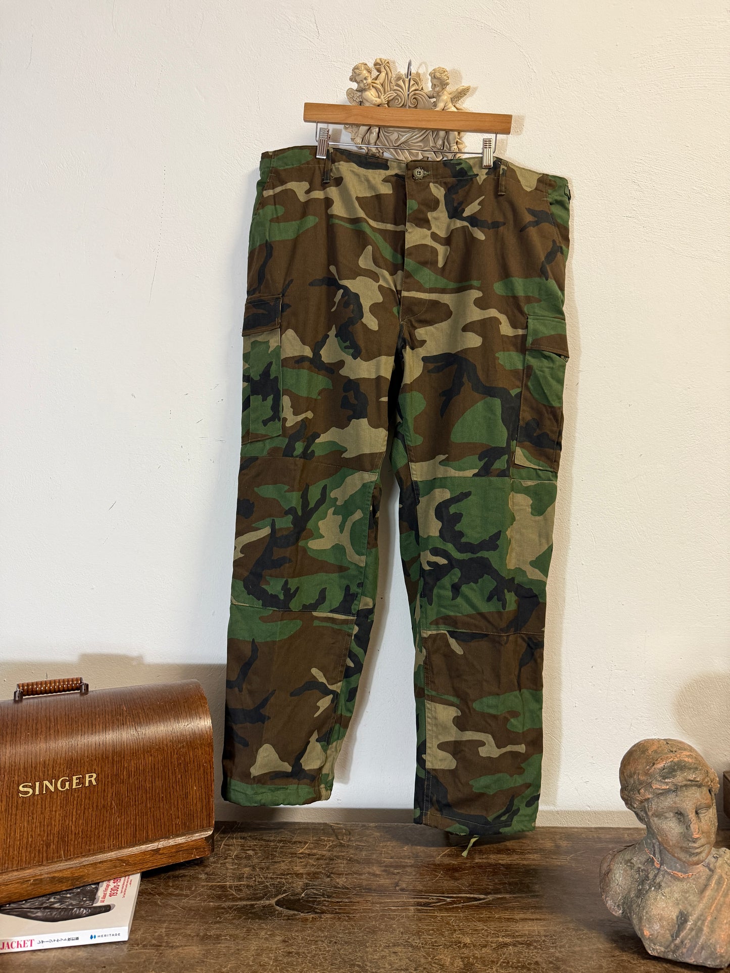 Vintage Propper Woodland Camo Cargo Pants Us Army “W44”