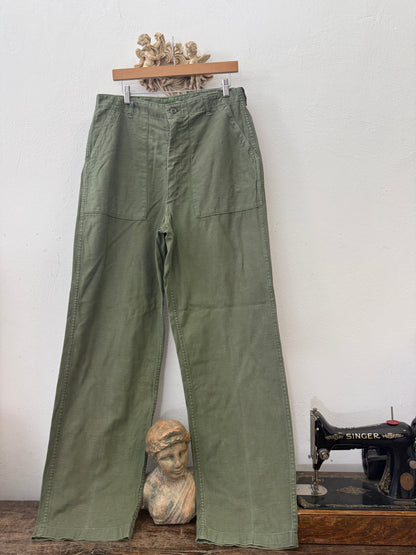 Vintage Og 107 Us Army Fatigue Pants “W33”