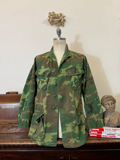 Vintage USMC Jungle Jacket ERDL - M/L