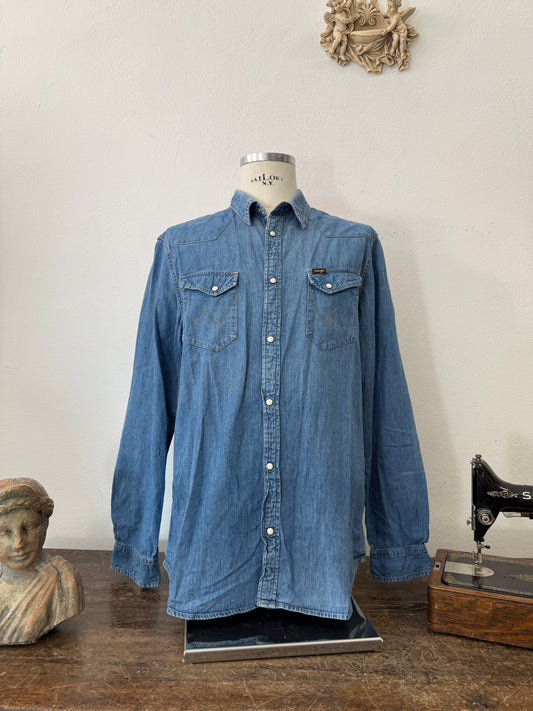 Vintage Wrangler Denim Shirt “XL”