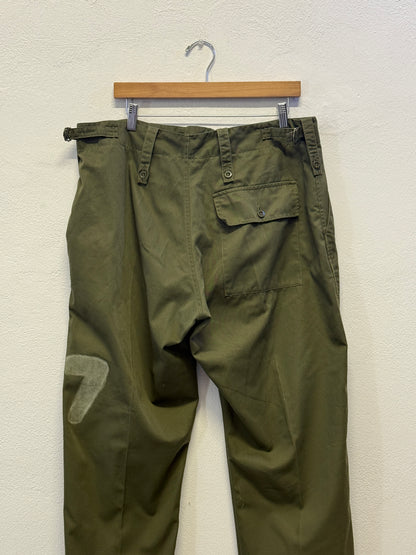 Vintage British Fatigue Army Pants “W36”