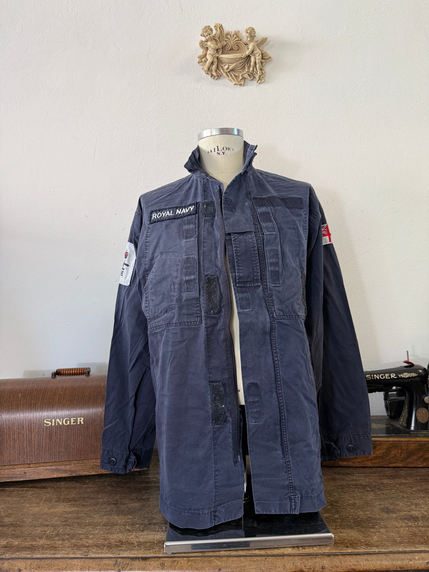 Vintage British Royal Navy Jacket “L/XL”