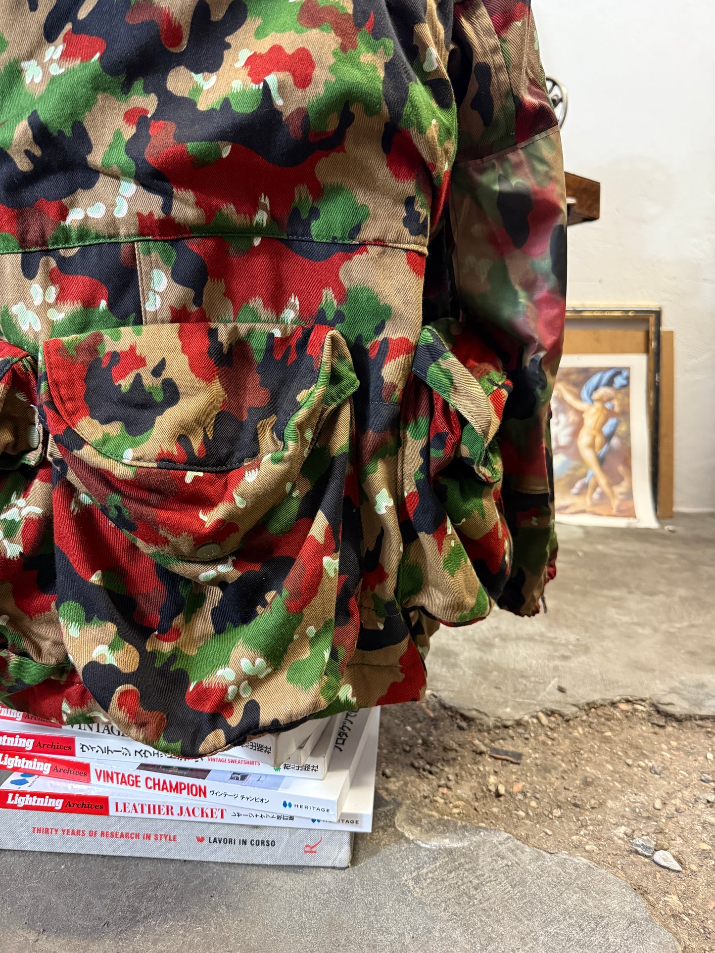 Vintage Swiss Army Camo Jacket M70 “M/L”