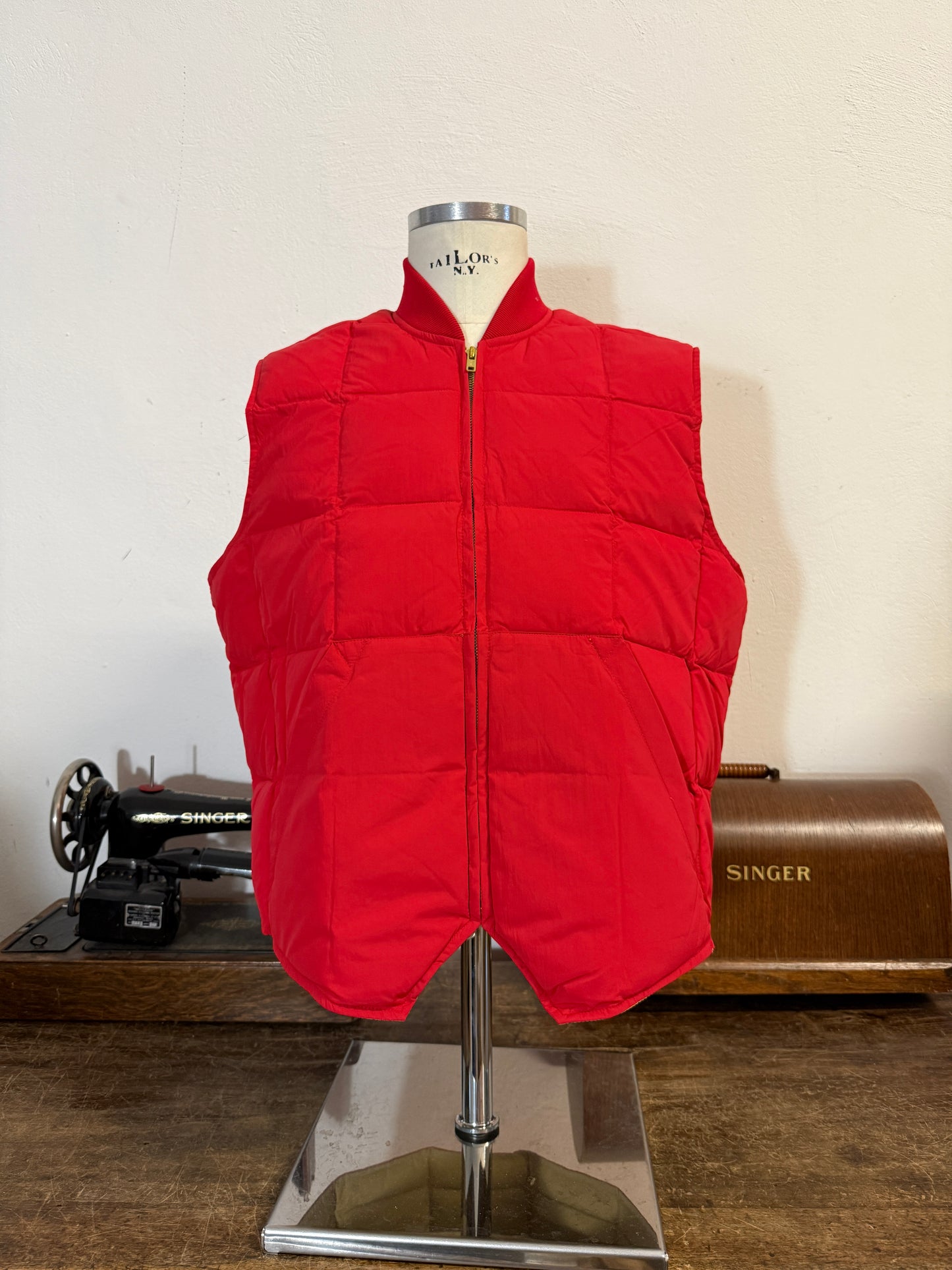 Chesapeake’s Down Vest Seattle - Rescue Red