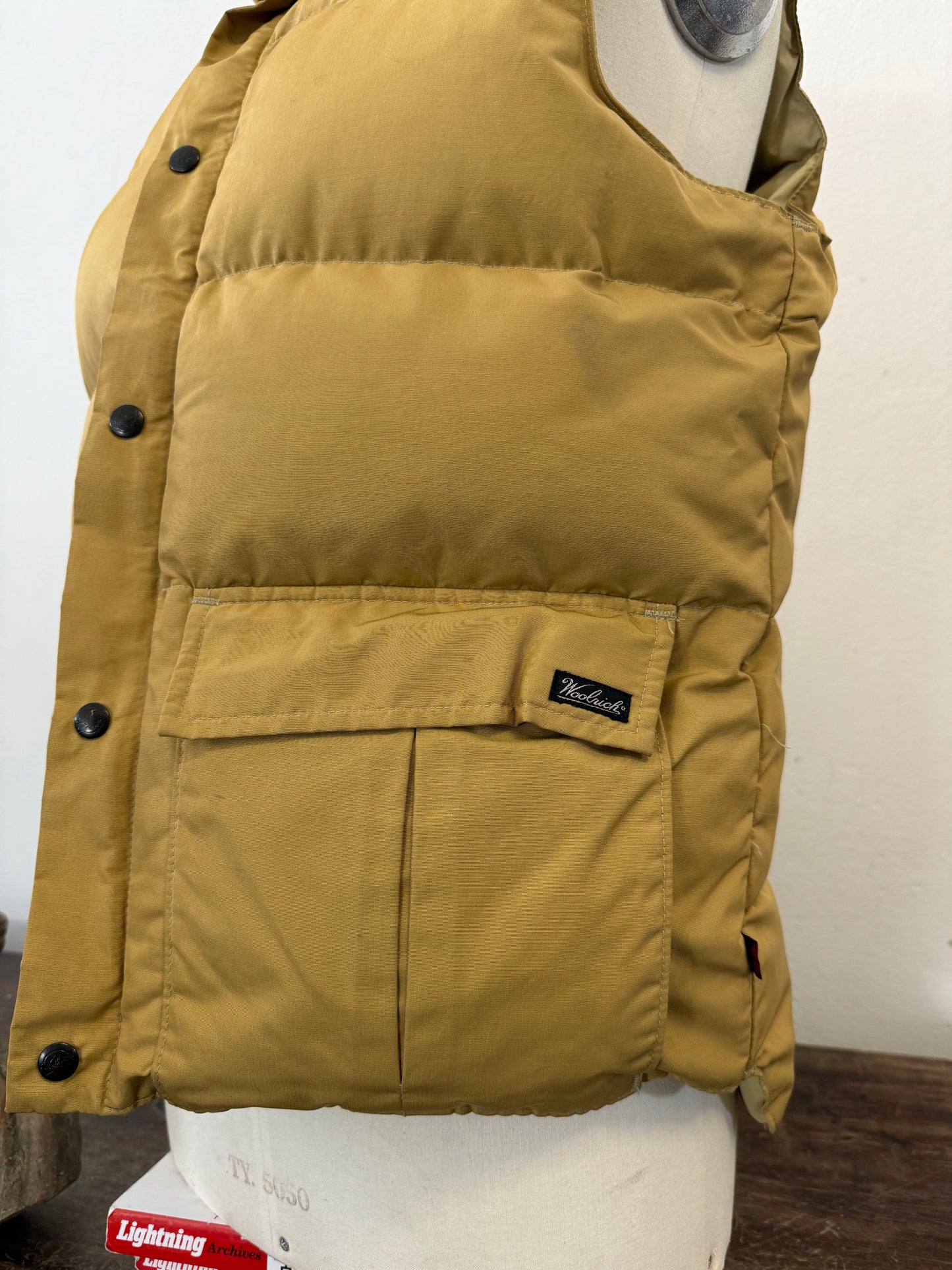 Vintage 80/90’s Woolrich Vest Made in Usa “M/L”
