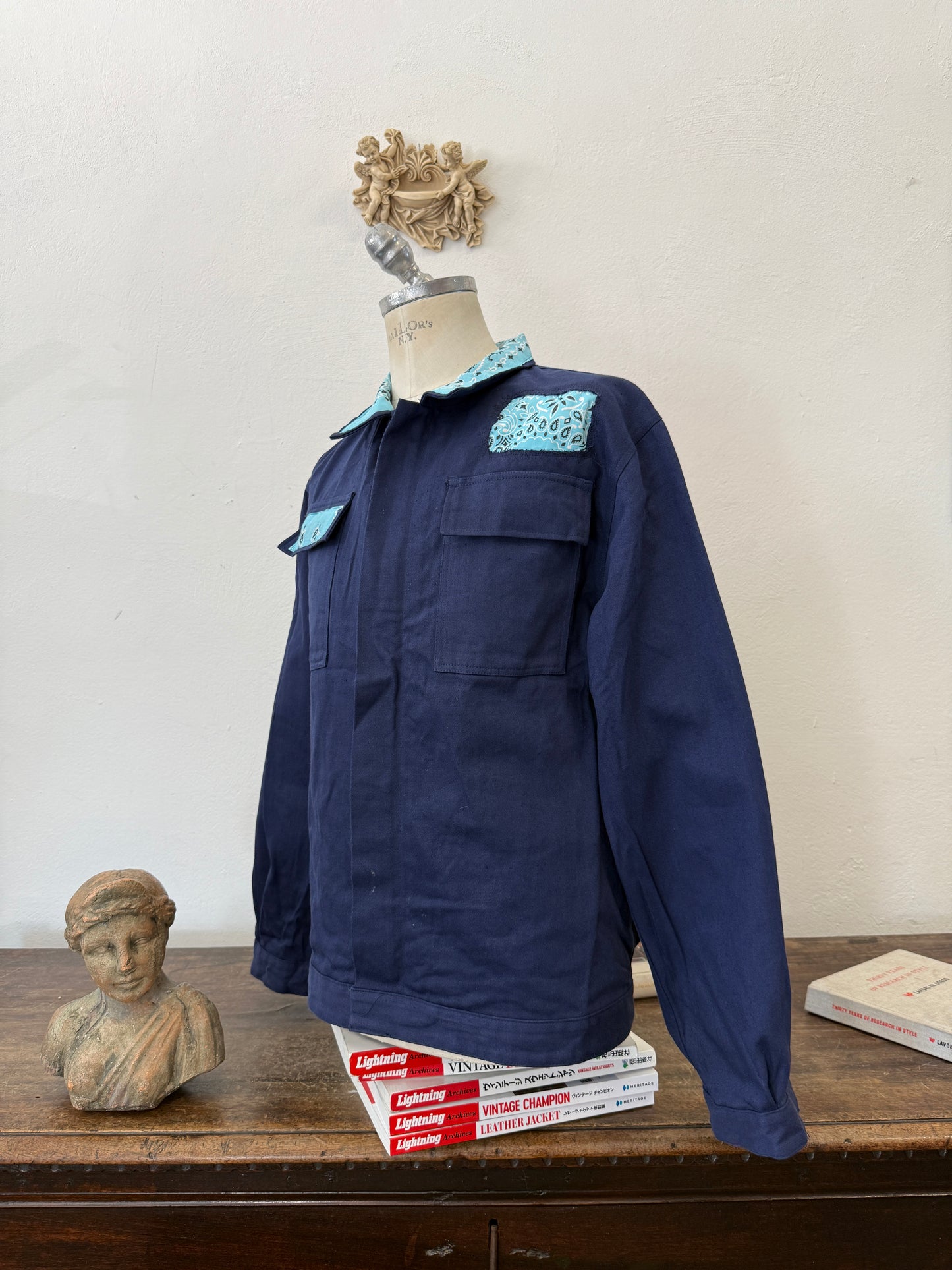 Vintage 90’s Bandana Workwear Jacket “XL”