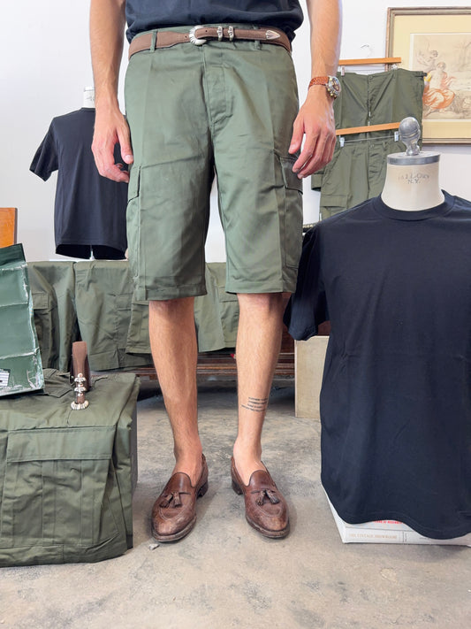 Military Green Cargo Short