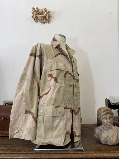 Vintage BDU Camo Jacket Ripstop US Army – L/XL