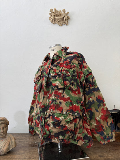 Vintage Swiss Army Camo Jacket M70 “L”