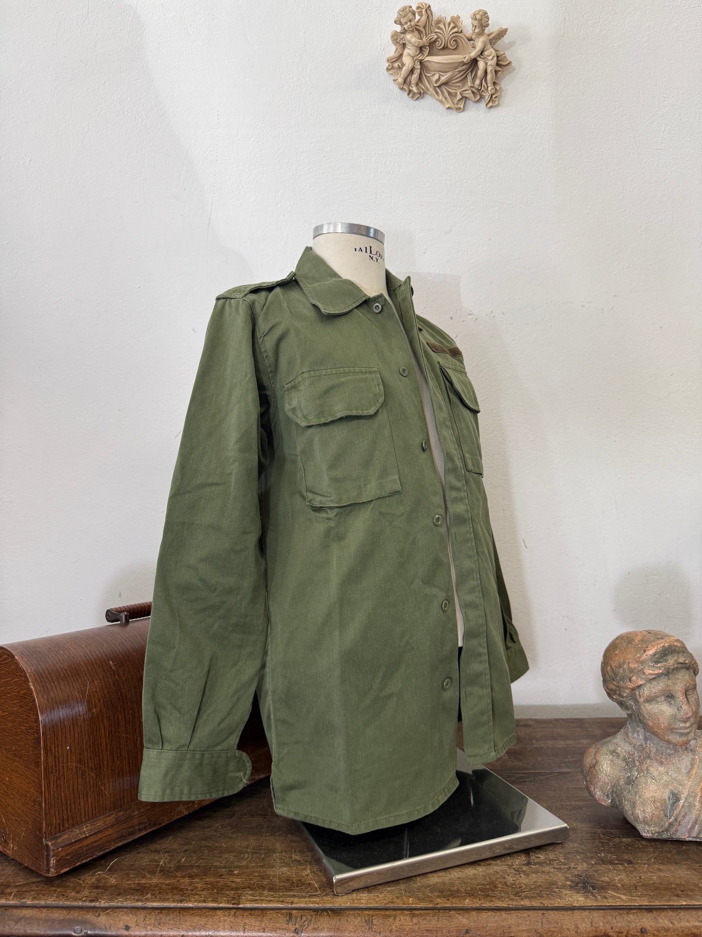 Vintage Spanish Army Shirt “M”