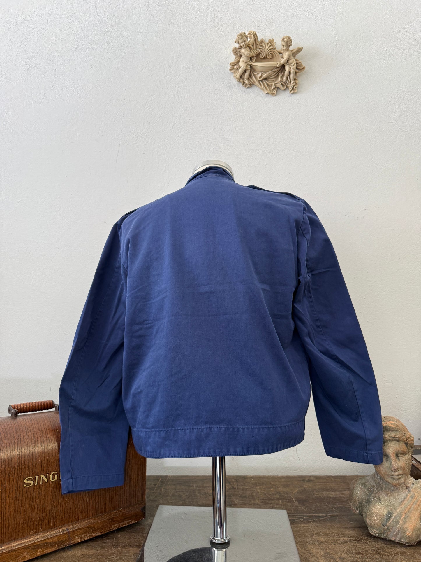 Vintage 80’s Swedish Army Work Jacket “S/M”