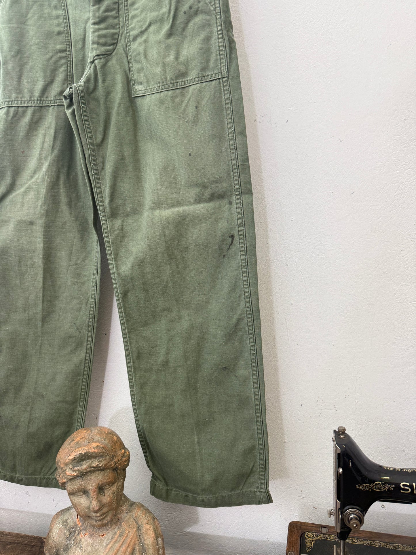 Vintage Og 107 Us Army Fatigue Pants “W29”
