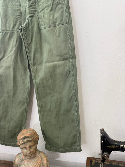Vintage Og 107 Us Army Fatigue Pants “W29”