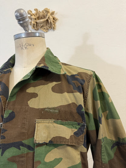 Vintage Woodland Jacket Us Army “M”