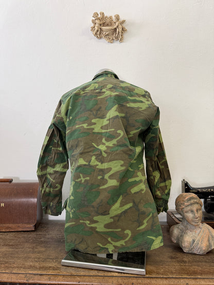 Vintage 60’s Ripstop Jungle Jacket ERDL Us Army “S/M”