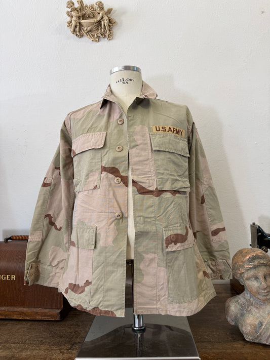 Vintage BDU Camo Jacket Ripstop US Army “M”