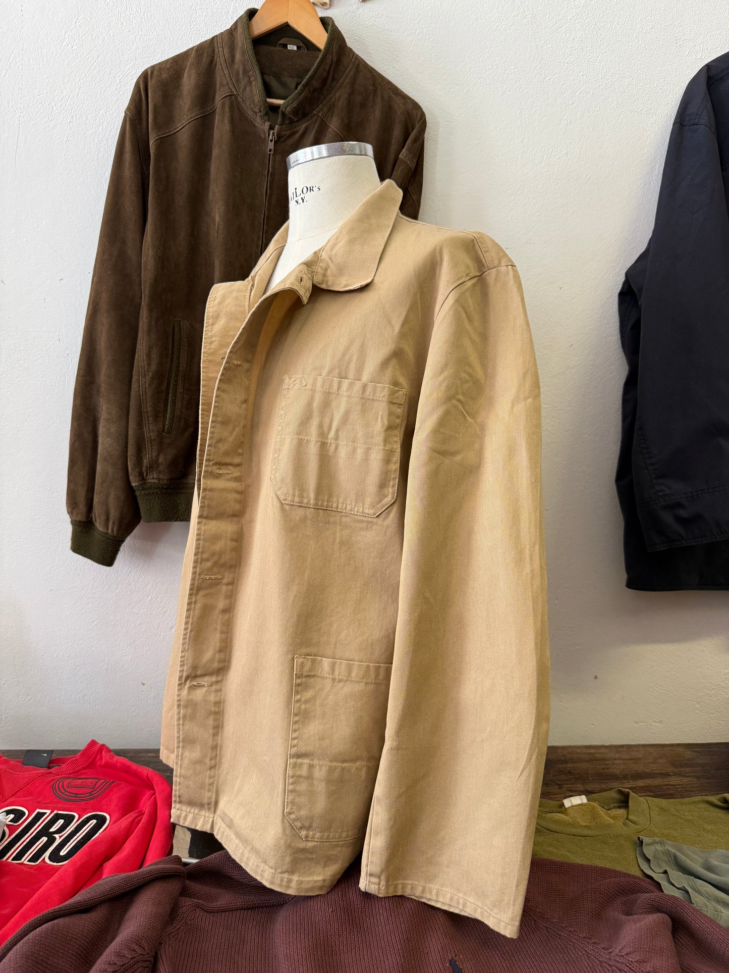 Vintage 80’s Sand Work Jacket “XL/XXL”