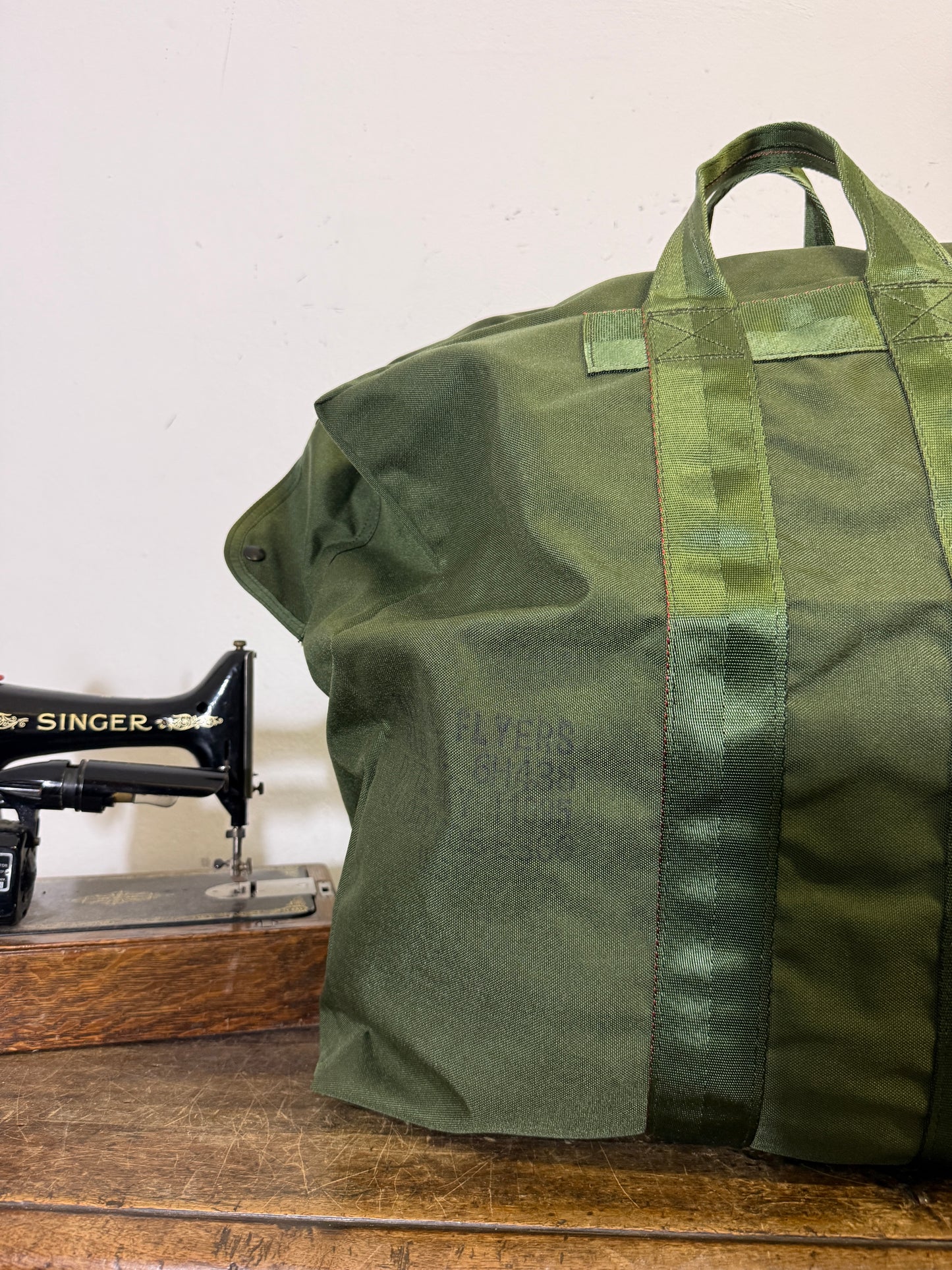 Vintage Nylon Us Flyers Kit Bag