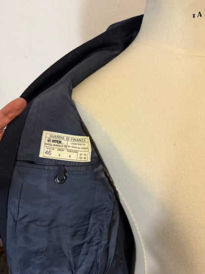 Vintage 80’s Double-Breasted Italian Financial Police Jacket “S”