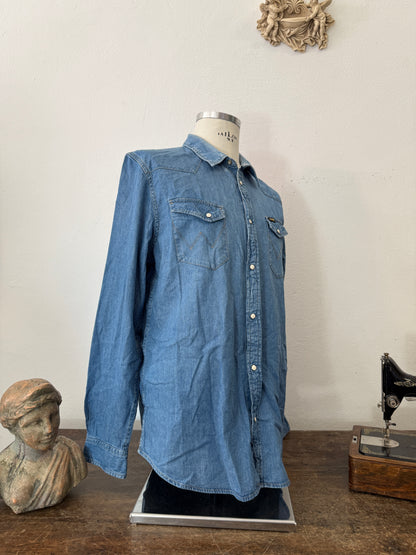 Vintage Wrangler Denim Shirt “XL”