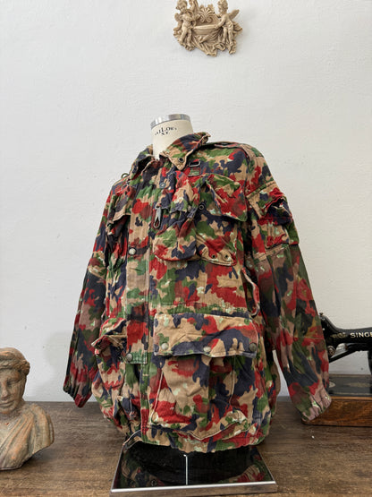 Vintage Swiss Army Camo Jacket M70 “L/XL”