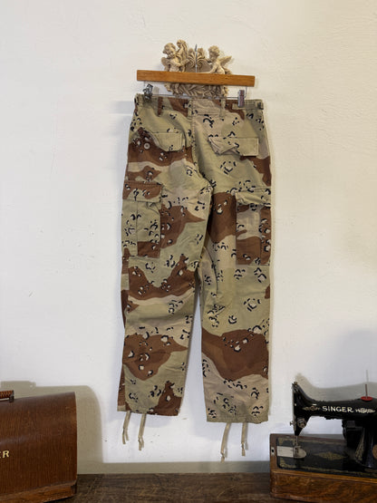Vintage Desert Chocolate Cargo Pants Us Army “W30”