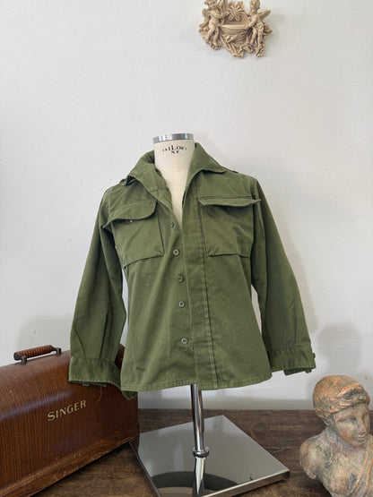 Vintage Spanish Army Shirt “XS”