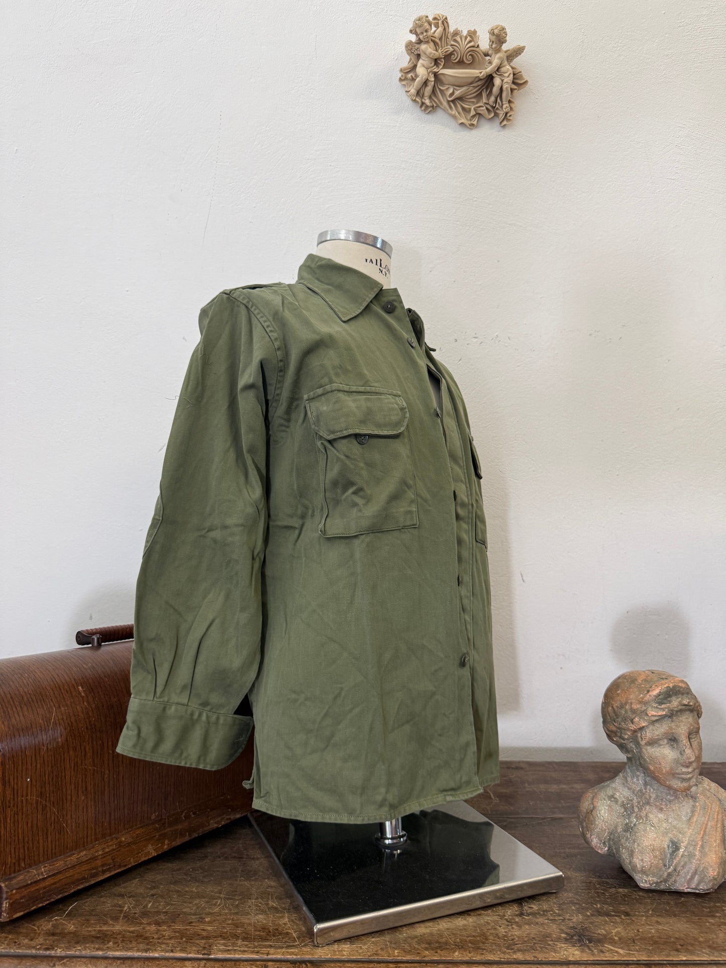 Vintage Spanish Army Shirt “M”
