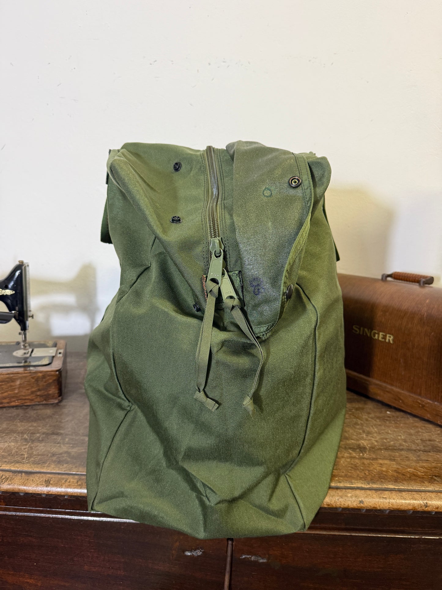 Vintage Nylon Us Flyers Kit Bag