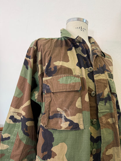Vintage Ripstop Woodland Us Army Jacket “XL”