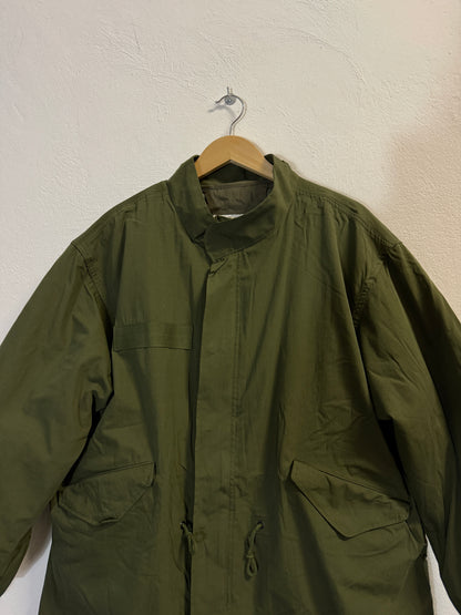 US OD M65 SHELL PARKA WITH LINER - REPRO “L”